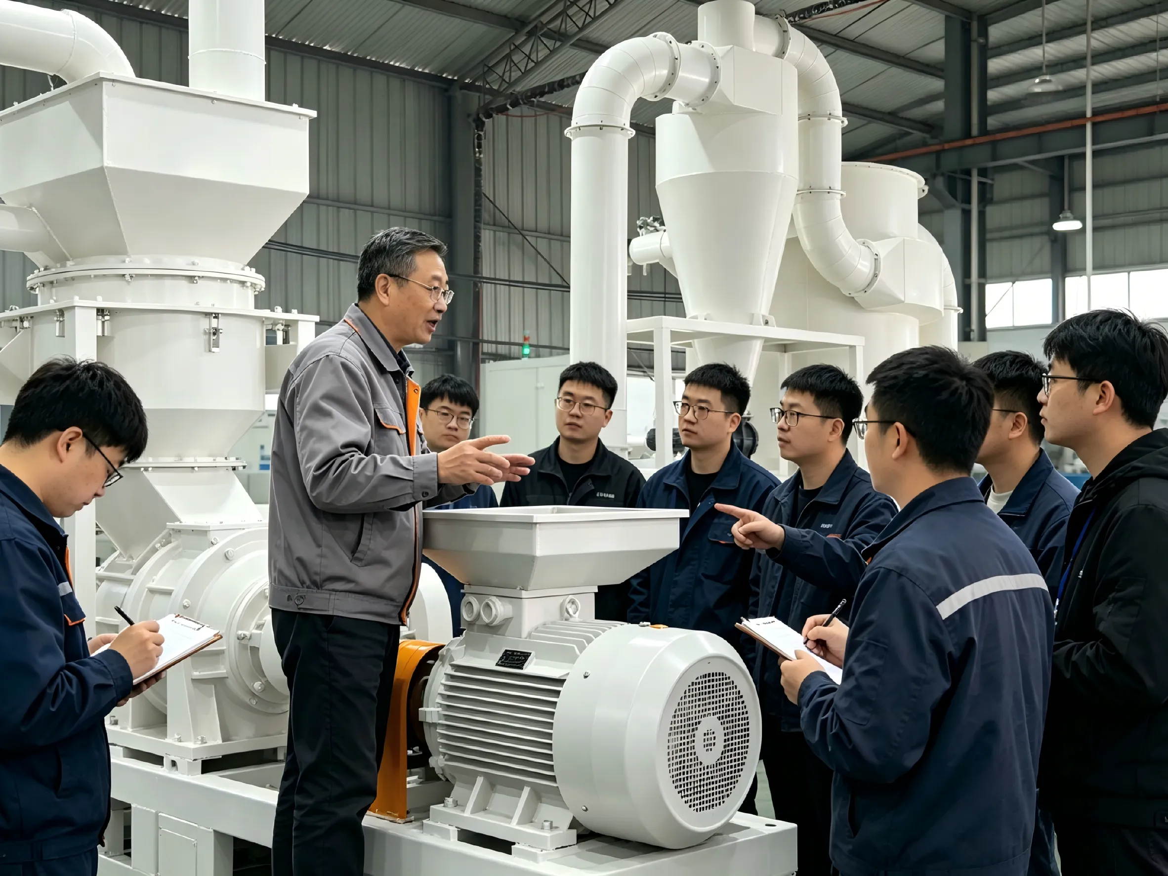 Компания Xingshengwei проводит специализированное обучение по техническому обслуживанию Ultra Pulverizer, чтобы обеспечить стабильную поставку оборудования.