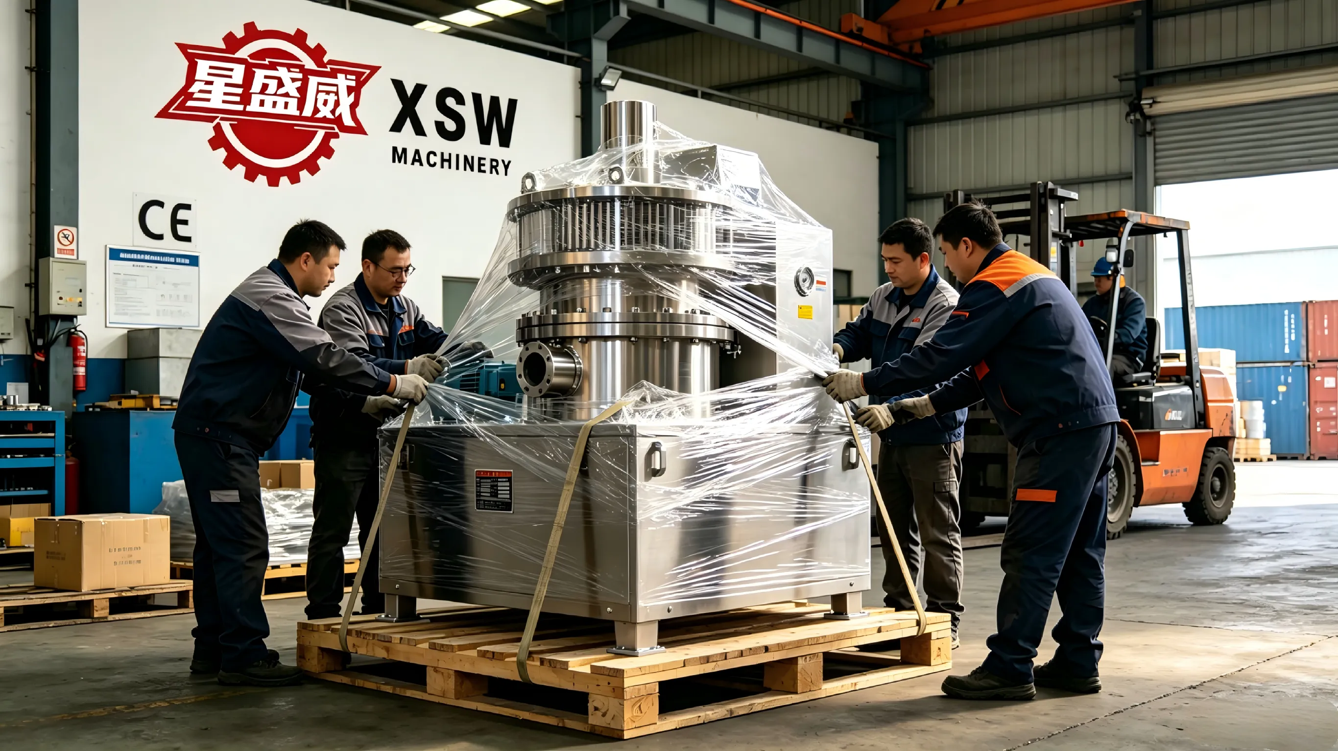 Xingshengwei Machinery завершила полную проверку и отгрузку промышленной сверхтонкой мельницы из нержавеющей стали для европейского фармацевтического клиента